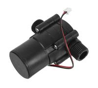 WOONEKY Mini-générateur Hydroélectrique, Générateur de Microturbine Hydroélectrique, Interface 1/2 Pouce, Angle 180°, Noir, Plastique, Sortie DC Stable et Silencieuse Cuisine et Salle
