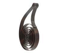 WOONEKY Pièce de Rechange Ressort de Remplacement pour Réveil Mécanique Noir en Acier pour Horloge Vintage, pour Réparation DIY à Domicile