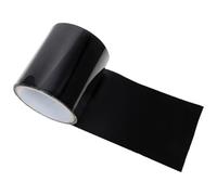 WOONEKY Ruban Adhésif Étanche Noir pour Bâche de Bassin, 10 CM | PVC Imperméable, Rouleau Long de 152cm, pour Toitures Végétalisées et Entretien des Gouttières