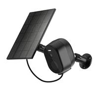 Woox Caméra de Surveillance extérieure Solaire 2,5 K 4 MP WiFi Caméra de Surveillance extérieure sans Fil avec Batterie, lumière Vision Nocturne Couleur, détection de Mouvement PIR, IP65, 2,4 GHz