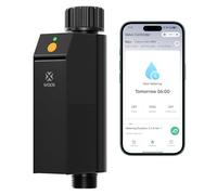 WOOX Programmateur Arrosage WiFi Intelligent, sans Hub Requis 2,4GHz Contrôleur d'Arrosage, App/Commande Vocale, IP65 Étanche Minuteur d'Arrosage Automatique avec Retard de Pluie & Arrosage Manuel