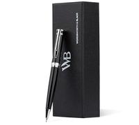 Wordsworth & Black Porte-mine de luxe en métal 0,7 mm, noir