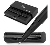 Wordsworth & Black Stylo roller rechargeable de luxe, noir