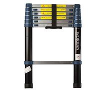 WORHAN Echelle de 2m Télescopique Pro Aluminium Anodisé Solide Extensible 200cm ( 2m C-Line) 1K2C