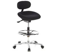 WORK MF - Chaise de comptoir Noir