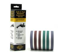 Böker Jeu de bandes d'affûtage Work Sharp – Ensemble de bandes abrasives triées 09DX010