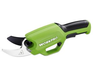 WORKPRO, cisaille de jardin électrique sans fil 7,2V, cisaille professionnelle pour arbres et branches, avec un diamètre de coupe de 19 mm et une batterie de 2 Ah, idéale pour le jardin, les branches