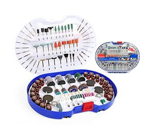 WORKPRO Coffret de 276 Accessoires d'Outils Rotatifs Universels pour Polissage Perçage Meulage Sculpture Coupe Faciles