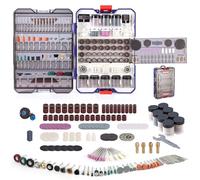 WORKPRO Coffret de 698 Accessoires pour Outil Rotatif Universel | Kit d'Accessoires pour Couper, Meuler, Poncer, Polir, Nettoyer, Percer, Sculpter et Graver