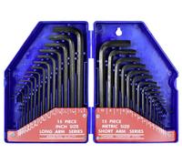 WorkPro hexagonal Clé mâle coudée 0.7 mm, 0.9 mm, 1.3 mm, 1.5 mm, 2.0 mm, 2.5 mm, 3.0 mm, 4.0 mm, 4.5 mm, 5.0 mm, 5.5 mm, 6.0 mm, 7.0 mm, 8.0 mm, 10.0 mm 30