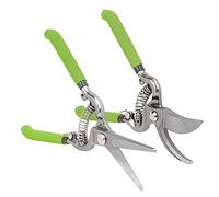 WORKPRO Jeu de 2 Sécateurs de Jardin et à Fleurs | Lames Tranchantes pour une Coupe Nette, Idéales pour Branches, Fleurs, Arbustes et Broussailles