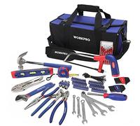WORKPRO Kit d'Outils 156 Pièces avec Sac Durable