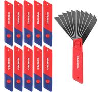 WORKPRO Lot de 100 lames de cutter sécables en SK5 - 18 mm