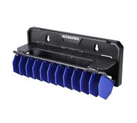 WORKPRO Organiseur d'Outils Pliable 34 cm | Rangement Mural pour Tournevis et Pinces, Support de Rangement pour Tournevis et Pinces (Outils Non Inclus)