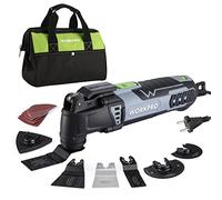 WORKPRO Outil Multifonction Oscillant 300W avec 17 Accessoires | 7 Vitesses Réglables, Angle d'Oscillation 3°, Changement Rapide de Lame, pour Sciage, Grattage, Façonnage, Polissage