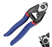 WORKPRO Pince Coupe-Câbles Forgé 190mm, Pince Coupante de Câble Métalliques | Mâchoire Durcie en Cr-V, Couper des Fils d'Acier Jusqu'à 6,5mm, Câbles, Cordes, Fils d'acier, Ressorts