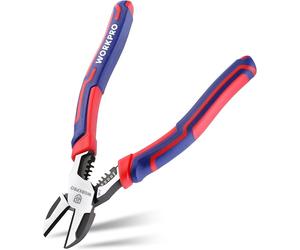 WORKPRO Pinces coupantes multifonctionnelles 2-en-1 - 200 mm