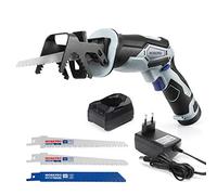 WORKPRO Scie Sabre sans Fil 12V avec Batterie 2000mAh | Vitesse Variable, Charge Rapide 1H, Changement de Lame Sans Outil, avec 3 Lames pour Couper Bois, Métal