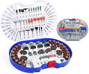 WORKPRO Set d'accessoires pour outils multifonctions 276 pcs. pour couper, poncer, polir