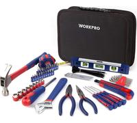 WORKPRO Set de 100 outils pour le travail à domicile et la réparation