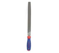WORKPRO W051002 25,5 cm Lime plate : lime en acier durable pour affûter les outils et ébavurer, poignée confortable antidérapante, coupe double, affûteur d'outils pour professionnels et bricoleurs