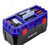 WorkPro WP283003 572 x 300 x 295 mm Boîte à outils vide bleu, noir