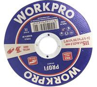 WorkPro WP406373 Disque à tronçonner 115 mm 10 pc(s) INOX, métal