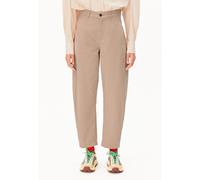WORKWEAR CANVAS PANTALON BARREL | 100% coton biologique - brun (XS)