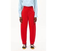 ARMEDANGELS - Women's Workwear Canvas Barrel Pant - Pantalon de loisirs - S - mars red