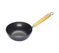 World Of Flavours Oriental 20cm Carbon Steel Non-Stick Wok