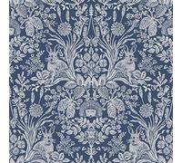 World of Wallpaper Harlen Des bois Papier Peint bleu marin 50340