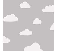 World of Wallpaper Nuages Papier Peint Gris/Blanc Monde du Papier Peint A618 CAO 3