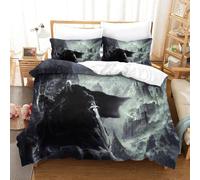 World Of Warcraft Pcs Housse De Couette Game Wallpaper Ensemble De Housse De Couette Imprim¿¿ D Taie D'oreiller Parure De Lit Linge De Lit King£¿Xcm£©