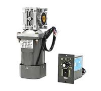 Worm Gear Moteur électrique industriel 120 W RV30 Moteur à turbine + régulateur de vitesse - 220 V, engrenage à vis sans fin, couple élevé 1650 tr/min