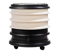 WORMbox | Lombricomposteur 3 Plateaux Ivoire | 48 litres | Compostez Vos déchets organiques, Les vers de Terre/lombrics produisent du lombricompost