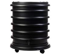 WormBox : Lombricomposteur 4 Plateaux Noir - 64 litres - Fabriqué en France