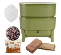 Wormcube lombricomposteur vert 2p