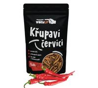 WormUP Vers croustillants au piment 80 g