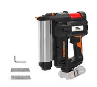 WORX Agrafeuse et Cloueuse Électrique sans Fil 18Ga WX840.9, 2 en 1, Jusqu'à 80 Clous/min, Avec 200 Clous et 200 Agrafes, Réglage de la Pronfondeur Sans Outil, Livrée sans batterie ni chargeur