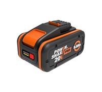 WORX - Batterie Powershare Pro Haute capacité - 20V - 8Ah - WA3648 (avec indicateur de Niveau de Charge, Compatible avec Tous Les Outils 20V/40V/80V)