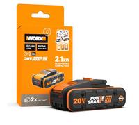 WORX Batterie PowerShare Pro Plus 20V 4 Ah WA3646 | Batterie haute performance avec gestion intelligente des cellules et refroidissement optimisé