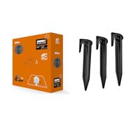 WORX - Bobine de câble périphérique - 200 mètres - WA0177 & Lot De 100 Piquets De Fixation Pour Cbles Périphériques - WA0179 - Accessoires Pour Tondeuses Robots WORX LANDROID