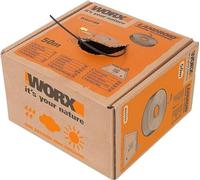 WORX Câble périphérique WA0184 500 m pour Robots Landroid | Délimite précisément les zones de tonte et permet d'exclure facilement les obstacles du jardin