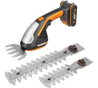 Worx Cisaille à gazon et à buissons avec batterie et chargeur WG801E