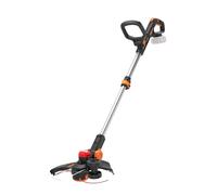 WORX Coupe-Bordures 3 en 1 sans Fil 20V WG173E.9, dimaètre de 33 cm, Moteur brushless, tête pivotante à 90°, Conception à Double Ligne, avance Automatique, Livré sans Batterie ni Chargeur