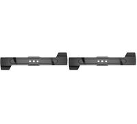 WORX - Lame de Rechange d'origine ⌀37 cm - Compatible avec la Tondeuse à Gazon sans Fil Worx WG737E - Lame Durable en Acier Robuste - WA6337 (Lot de 2)