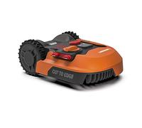 WORX Landroid WR142E Robot Tondeuse Connecté e t Intelligent, 700 m² Surf.Max 800 m², Installation Facile, Configurable, Pente 35%, détecteur de Pluie, Coupe près des Bordures, Tonte Rapide