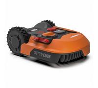 Worx Tondeuse robot Landroid WR142E connectée – Batterie fournie – Noir/Orange