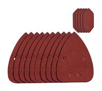 WORX Lot de 15 feuilles abrasives WA2066 | Assortiment de grains pour le ponçage de détail, fixation rapide auto-agrippante