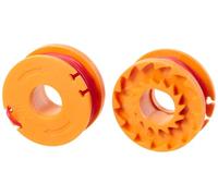 WORX Lot de 2 Bobines de Fil de de Coupe de 3m WA0004.1, diamètre de 1,65 mm, Longue Durée, Compatible avec Les Débroussailleuses et Coupe-Bordures WORX 20V Tous Les modèles WG163E et WG157E